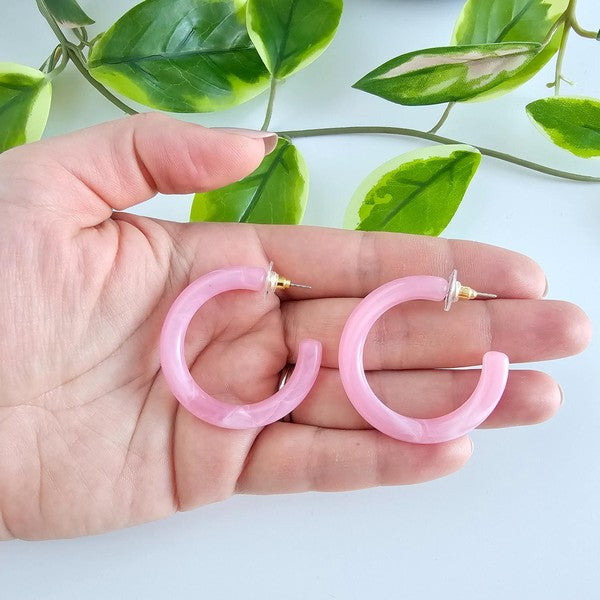 Josie Hoops - Pink