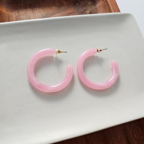 Josie Hoops - Pink